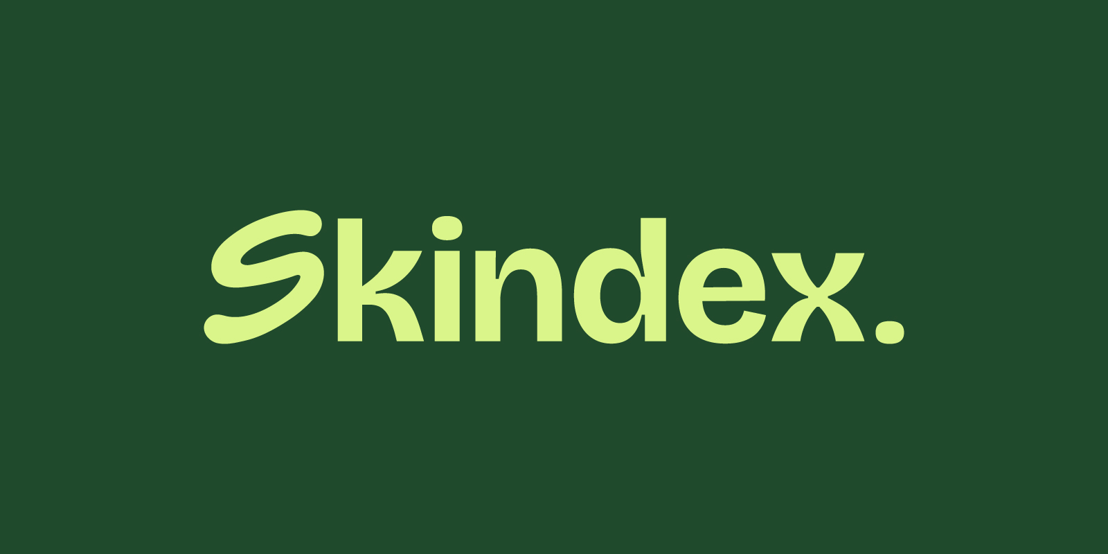 Skindex logo.